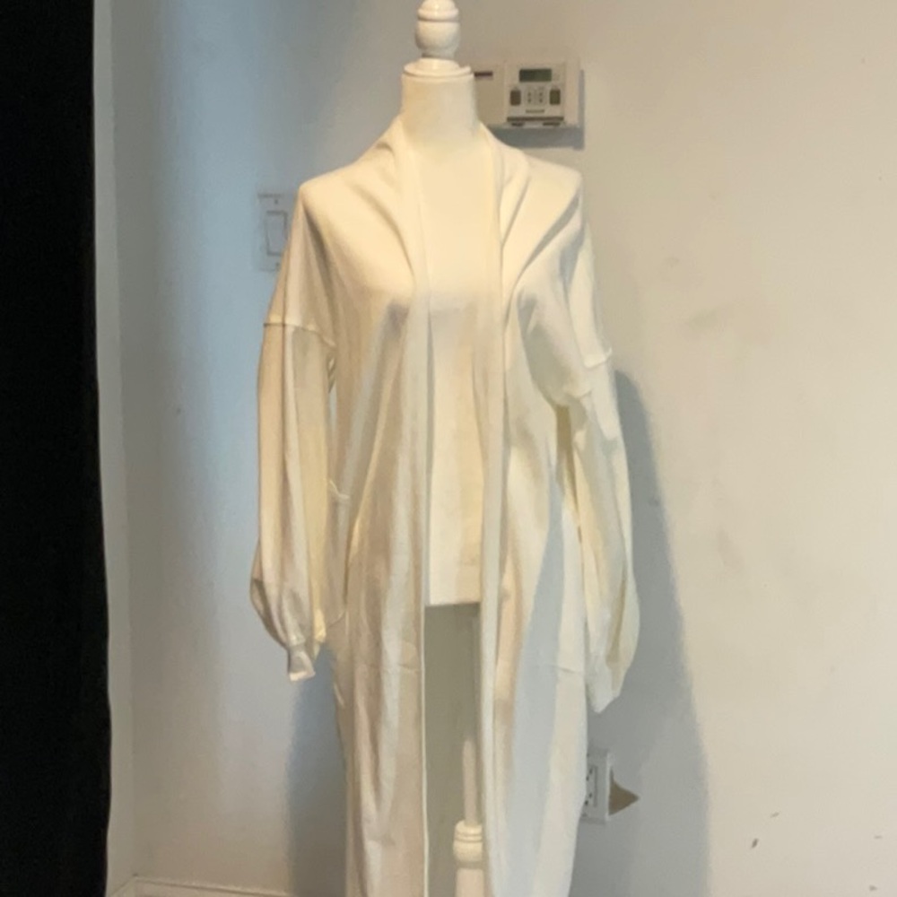 Fashion Nova Cream Cardigan